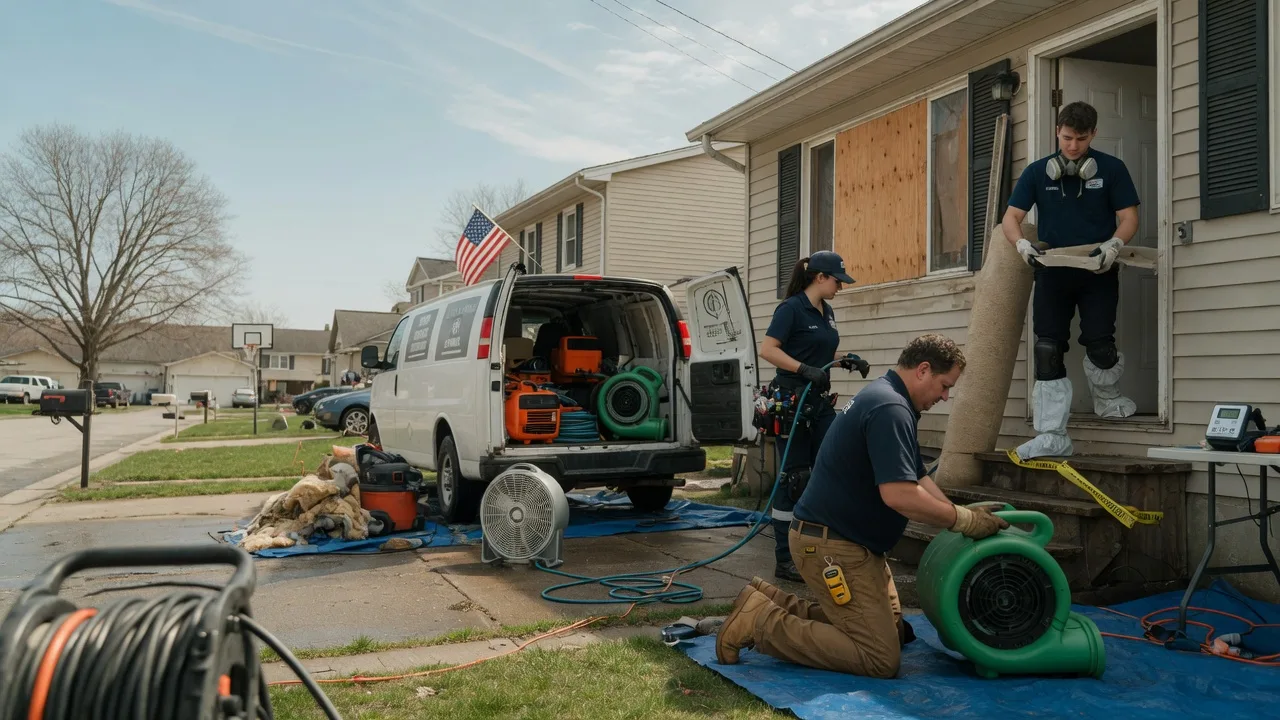 Water Damage Restoration in Angela, MT near me